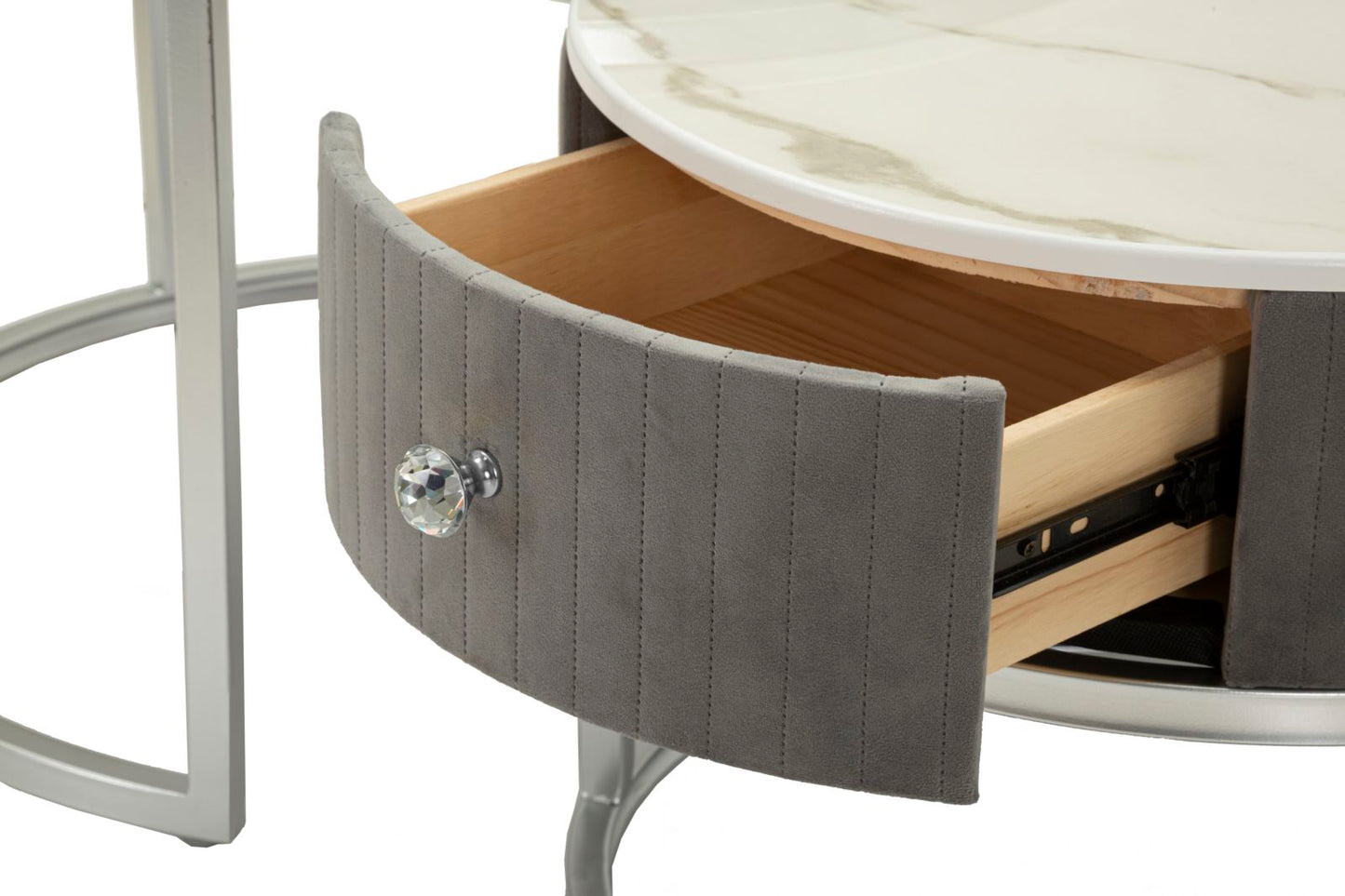 Salontafel Coffee Tables Greys Set 2 Pcs Ø 70×45 cm