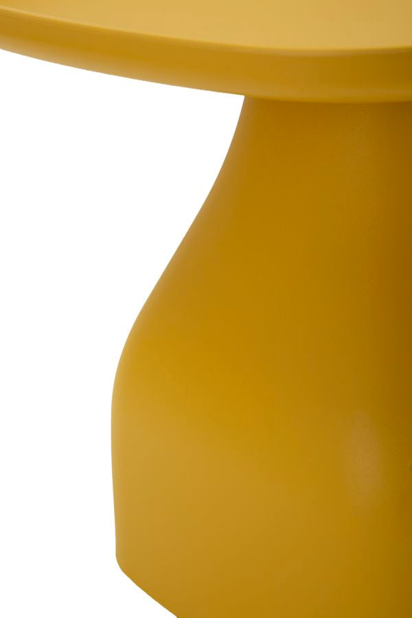 Salontafel Gea Table Yellow 48×48×38 cm