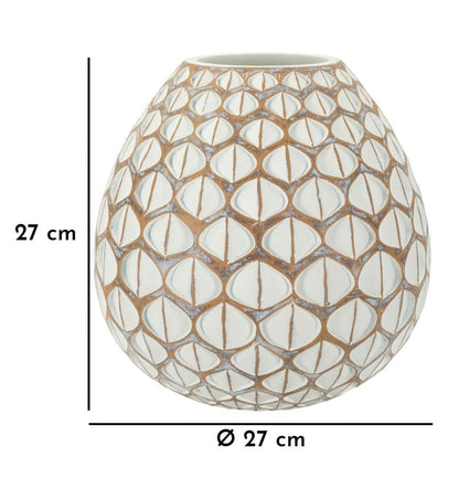 Vaas Resin Vase Tibet Ø 27×27 cm