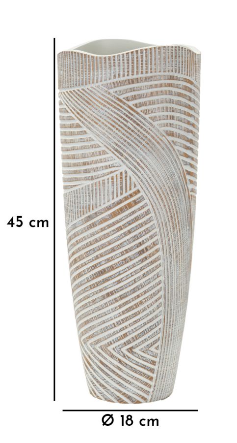 Vaas Resin Wood Ø 18×45 cm