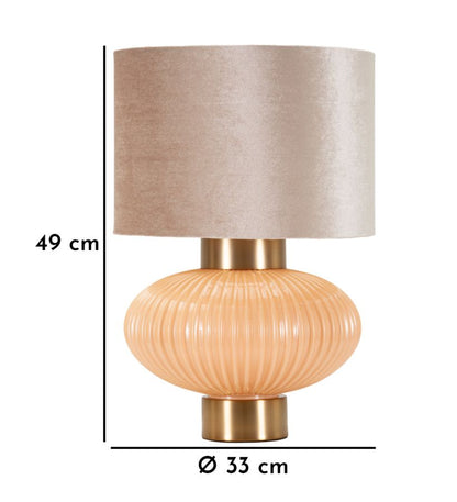 Tafellamp Perly Table Lamp -w- Ø 33×49 cm
