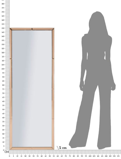 Spiegel Berlin Pink 55×2×150 cm