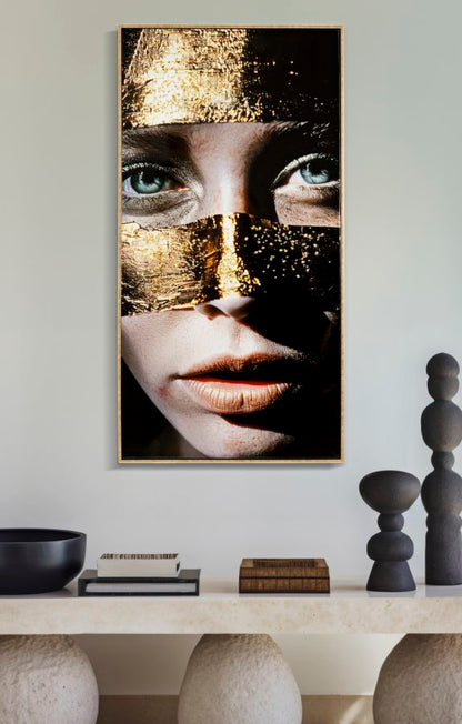 Schilderij Nairobi Lacquered Canvas With Frame -b- 52×4×102 cm