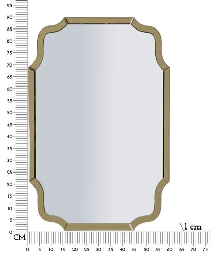 Spiegel Istanbul Gold 60×1×90 cm