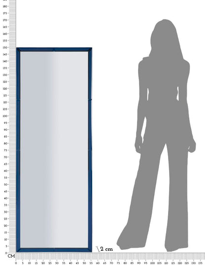 Spiegel Berlin Blue Wall Mirror 55×2×150 cm