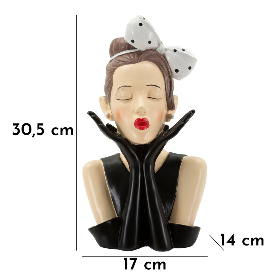 Decoratie Woman Vase Hollywood -a- Ø 17×14×30,5 cm
