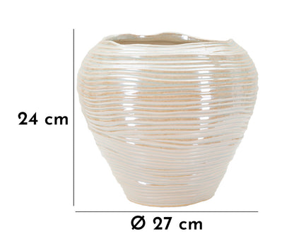 Vaas Perly Round Vase Ø 27×24 cm