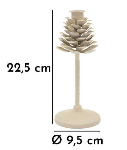 Kandelaar Dune Pigna Ø 9,5×22,5 cm