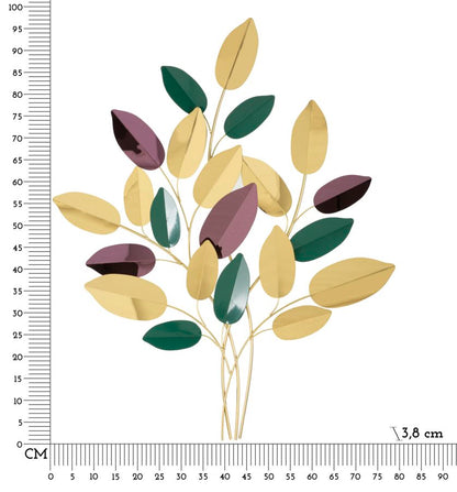 Wandpaneel Colorful 81,9×3,8 cm