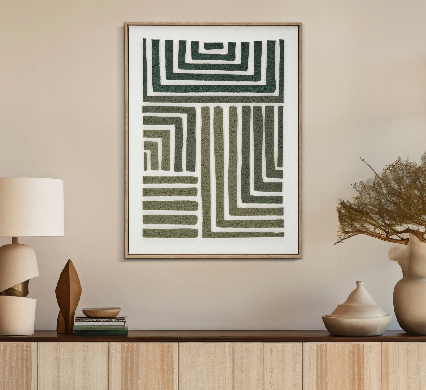 Schilderij 3D Painting On Canvas With Frame -b- 60×2,9×80 cm