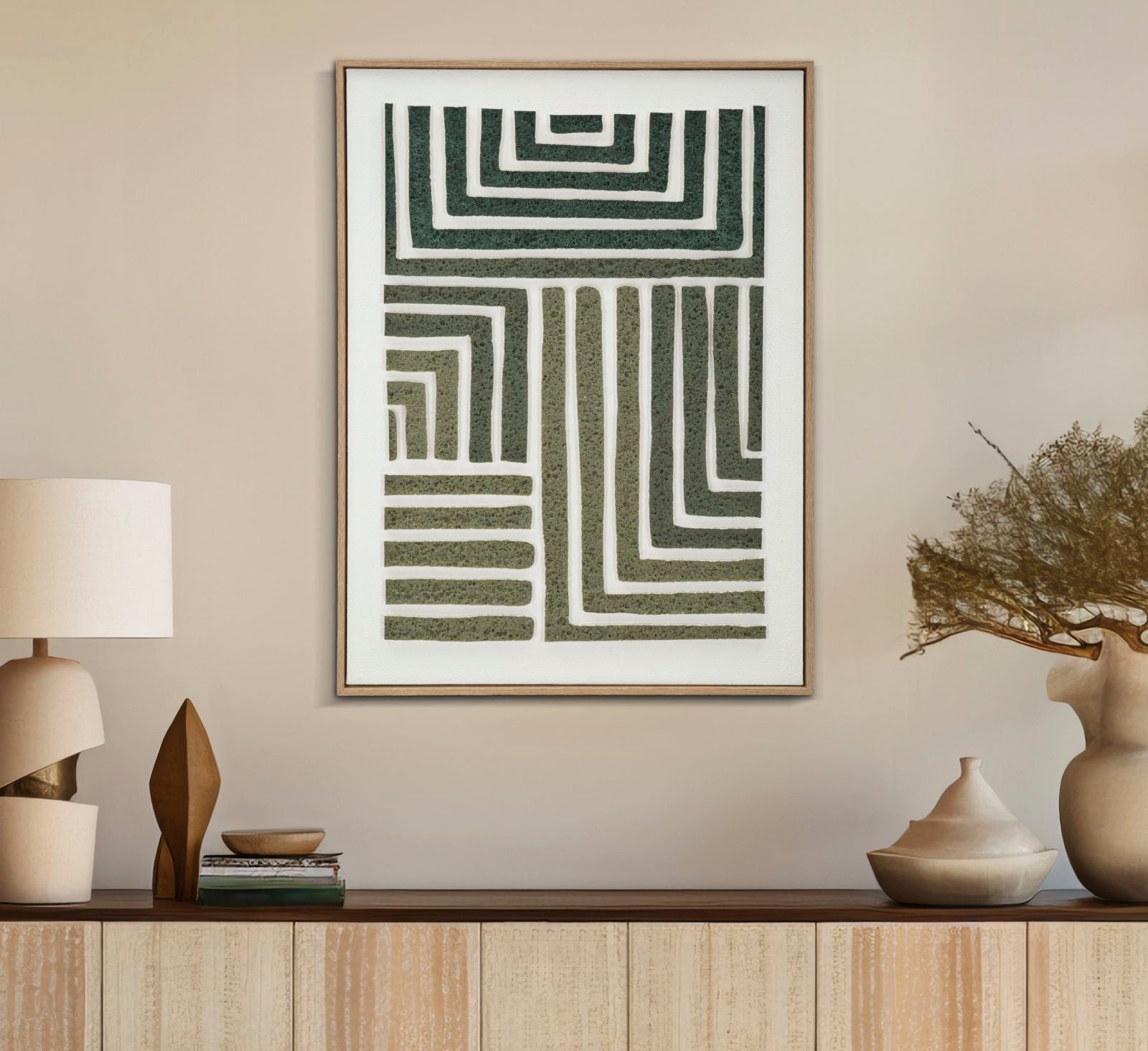 Schilderij 3D Painting On Canvas With Frame -b- 60×2,9×80 cm
