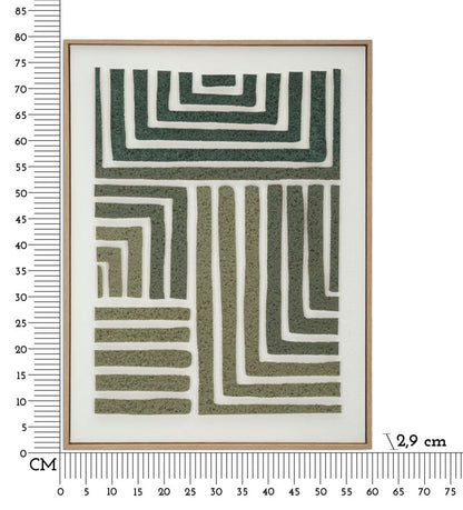Schilderij 3D Painting On Canvas With Frame -b- 60×2,9×80 cm