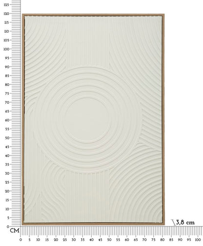 Schilderij On Canvas Simplicity With Frame -a- 80×3,8×120 cm