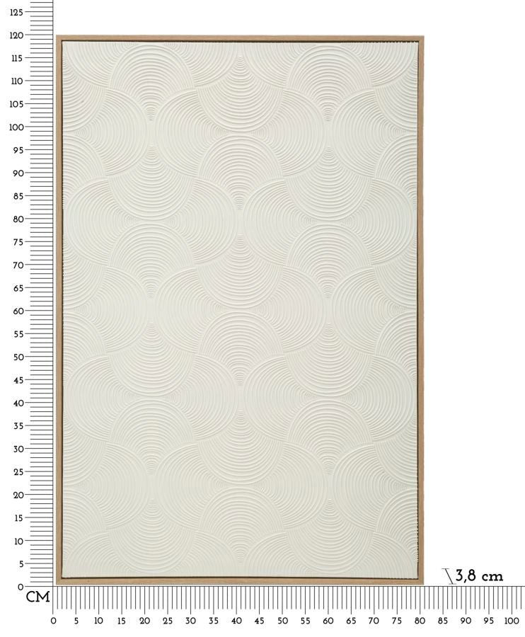 Schilderij On Canvas Simplicity With Frame -a- 80×3,8×120 cm