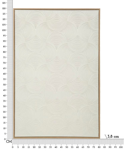 Schilderij On Canvas Simplicity With Frame -a- 80×3,8×120 cm