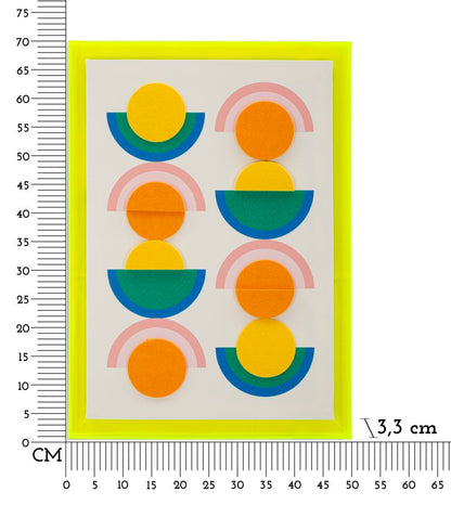 Schilderij Pop Art Canvas Print With Frame -w- 50×3,3×70 cm