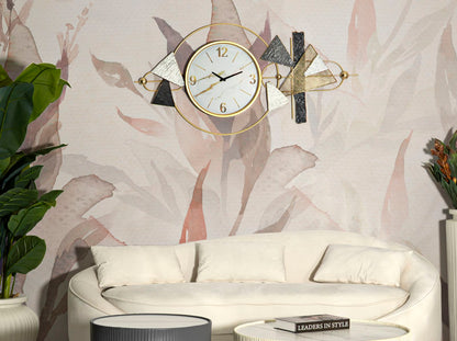 Wandklok Amy 120×6×60 cm