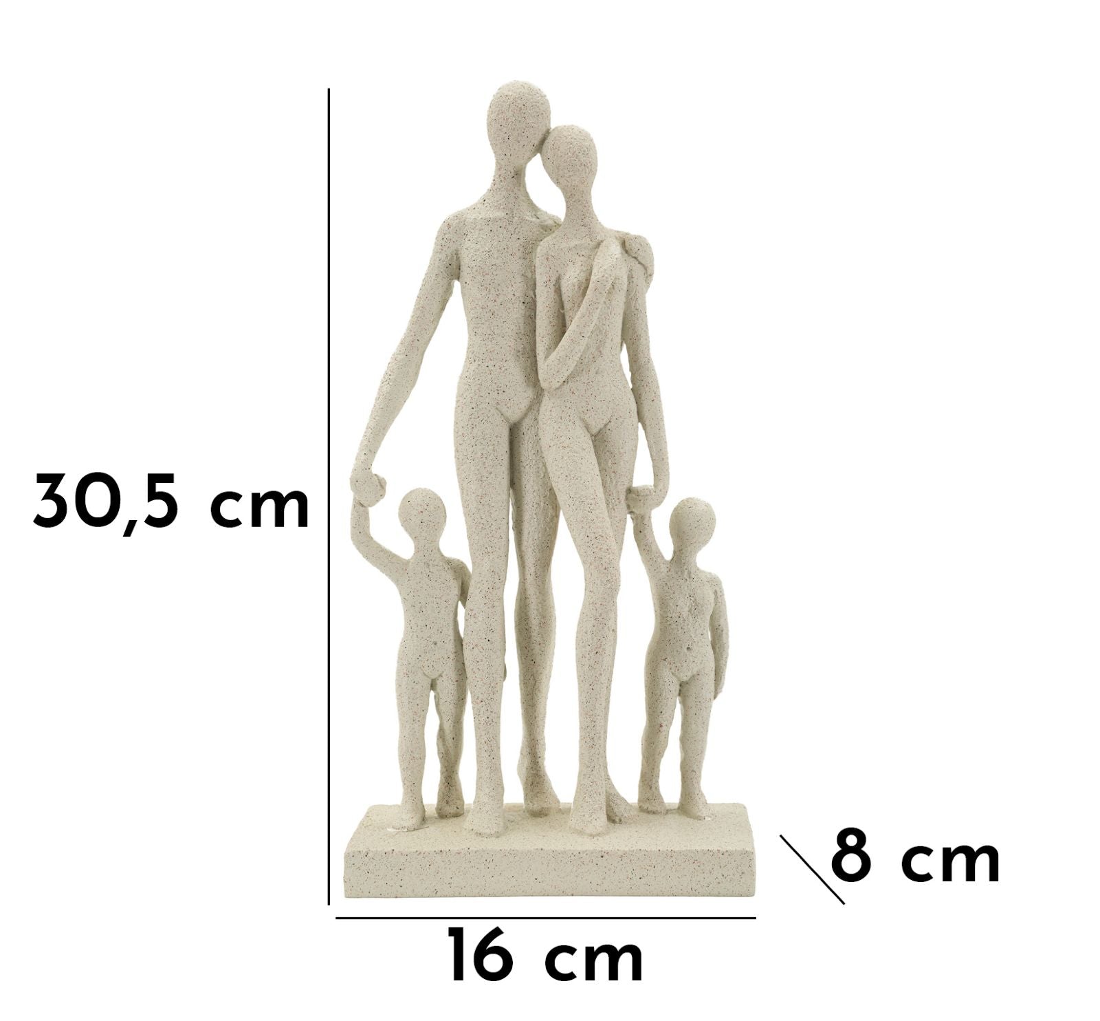 Decoratie Family Stons Figurine 16×8×30,5 cm