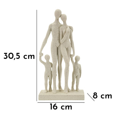 Decoratie Family Stons Figurine 16×8×30,5 cm