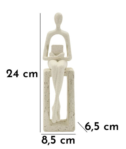 Decoratie Single Stons Figurine Cm 8,5 6,5 24