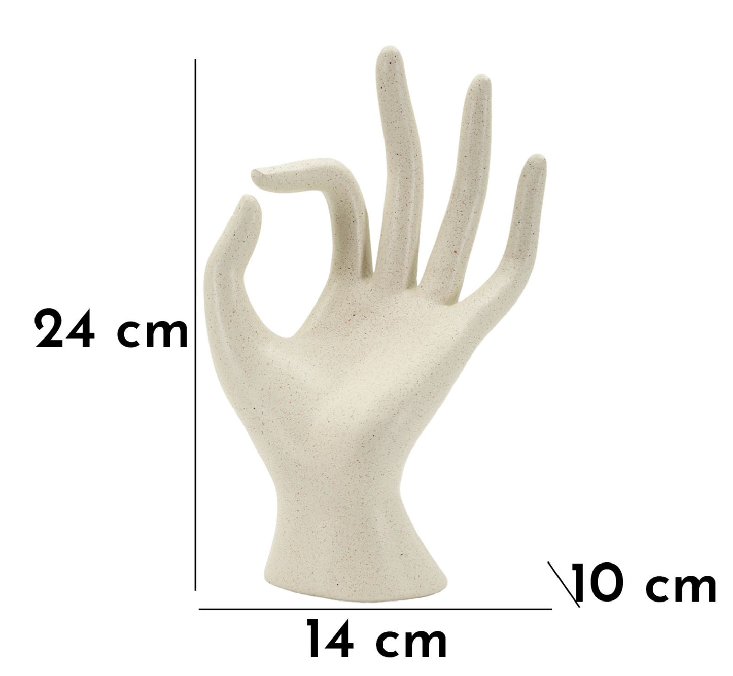 Decoratie Ok Stons Sculpture 14×10×24 cm