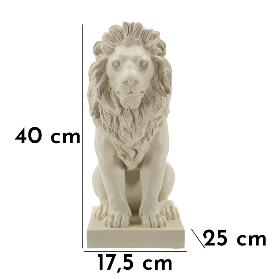 Decoratie Lion Stons 17,5×25×40 cm