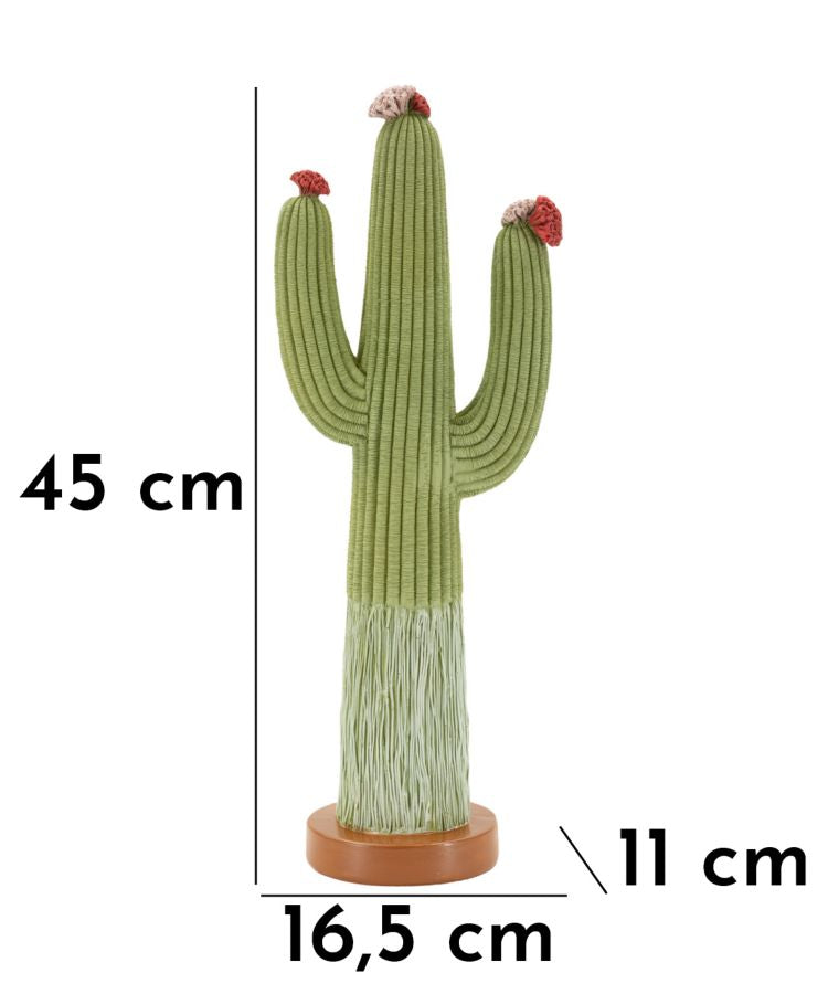 Decoratie Cactus 16,5×11×45 cm