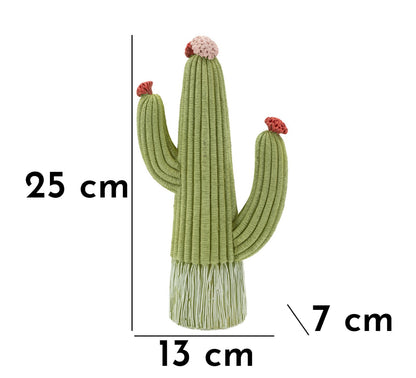 Decoratie Cactus 13×7×25 cm