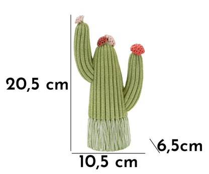 Decoratie Cactus 10,5×6,5×20,5 cm