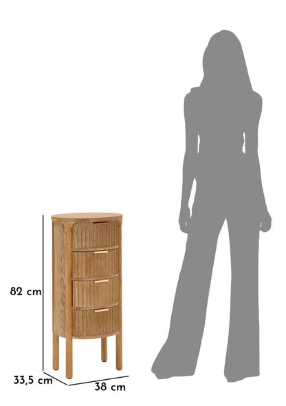 Ladekast Drawer Goteborg 38×33,5×82 cm