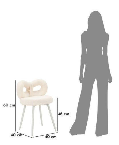 Ministoel Ilary Mini Chair White Ø 40×67 cm