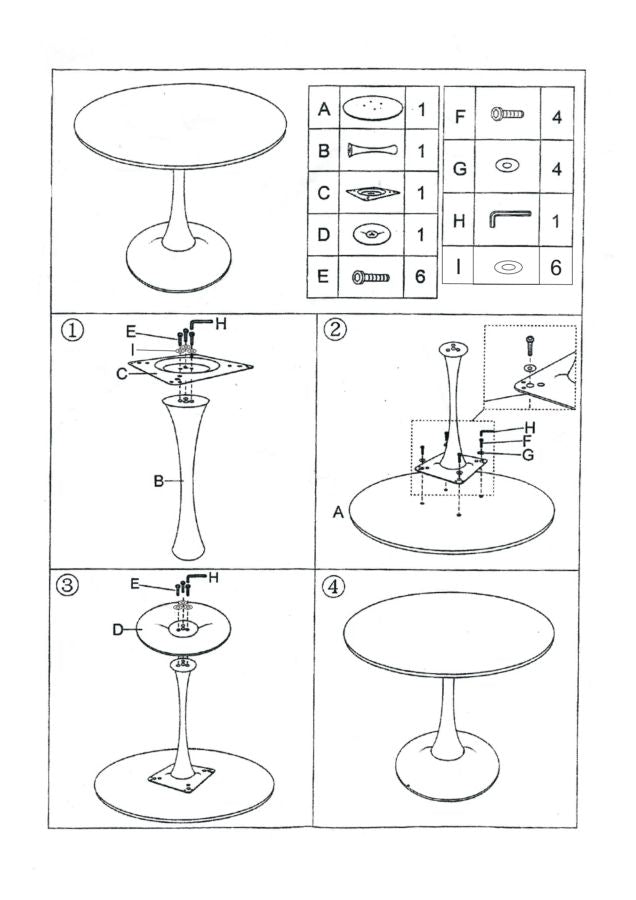 Tafel Bar Alaska Green Ø 60×106 cm