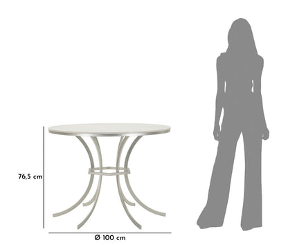 Eettafel Istanbul Ø 100×76,5 cm