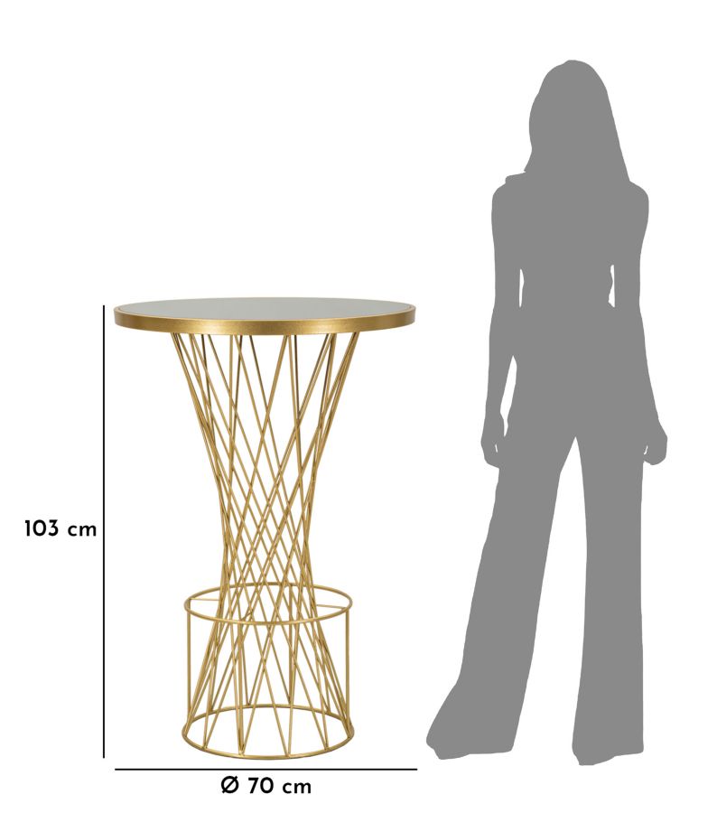 Bartafel Tower Bar Table New Ø 70×103 cm