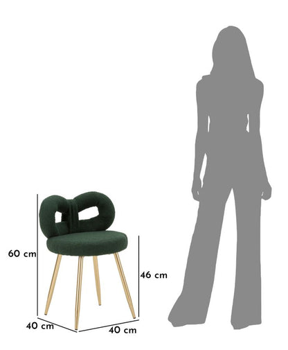Ministoel Ilary Mini Chair Green Ø 40×67 cm