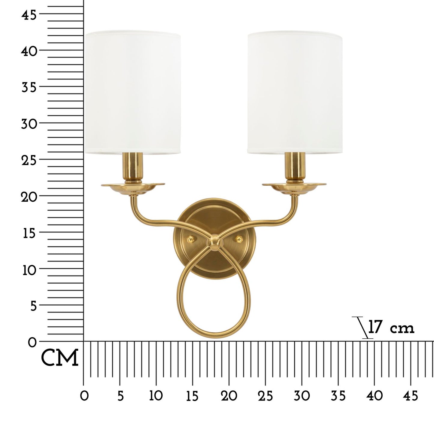 Wandlamp Zagreb Wall Lamp 35,5×17×43 cm