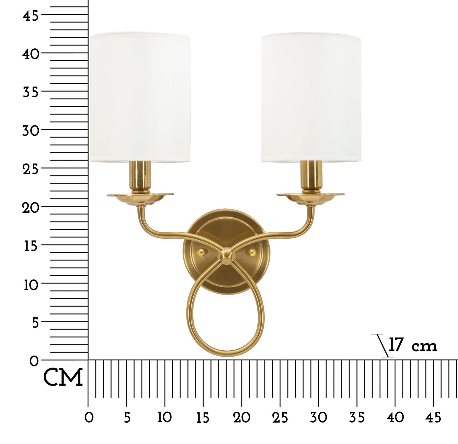 Wandlamp Zagreb Wall Lamp 35,5×17×43 cm