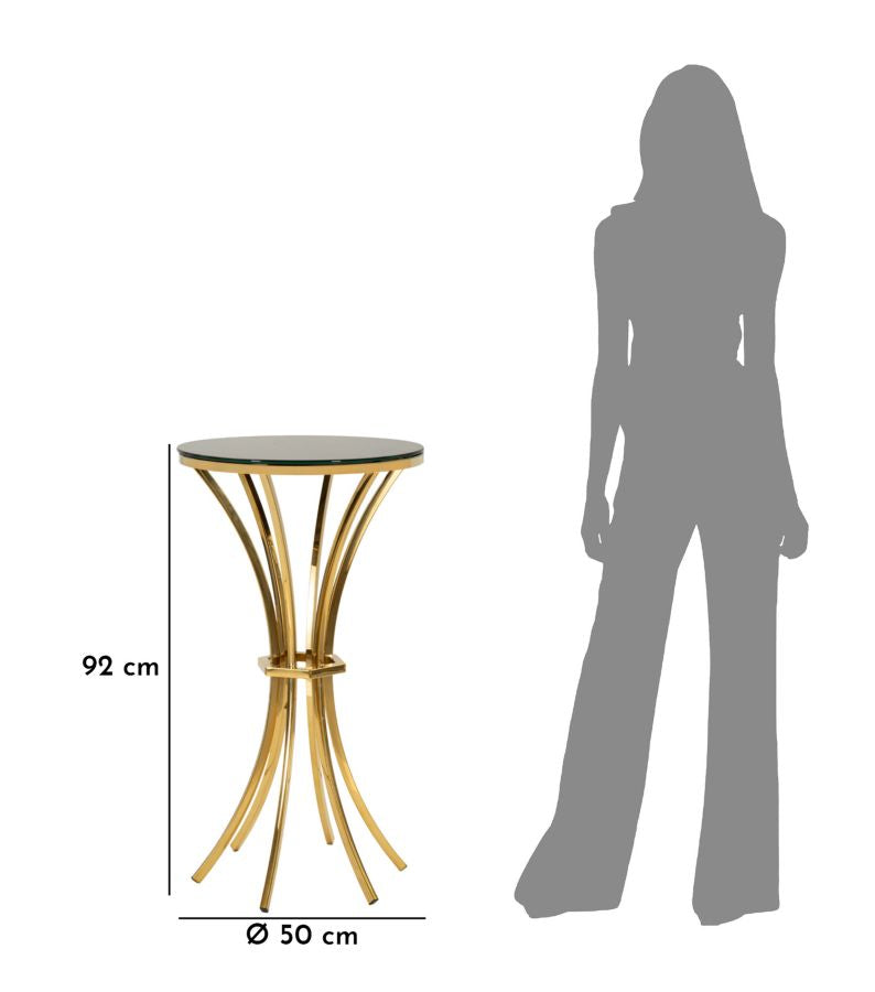 Tafel High Shanty Ø 50×92 cm