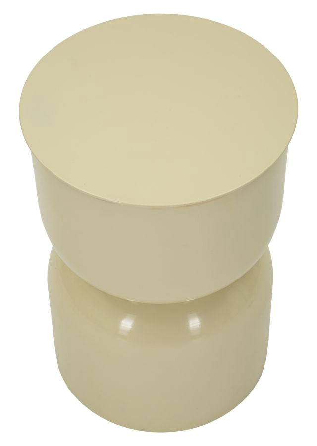 Bijzettafel Oyi End Table Cream Ø 31×46 cm