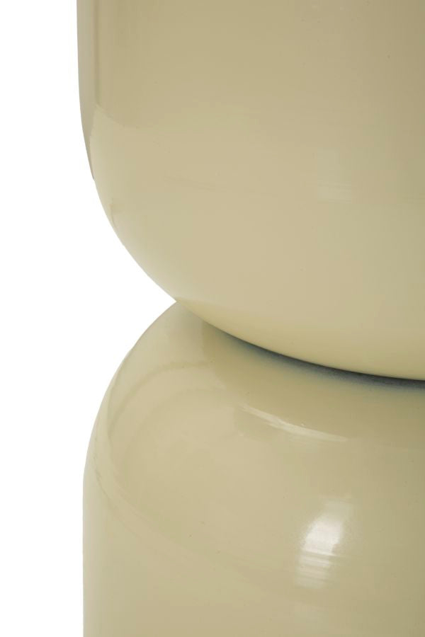 Bijzettafel Oyi End Table Cream Ø 31×46 cm
