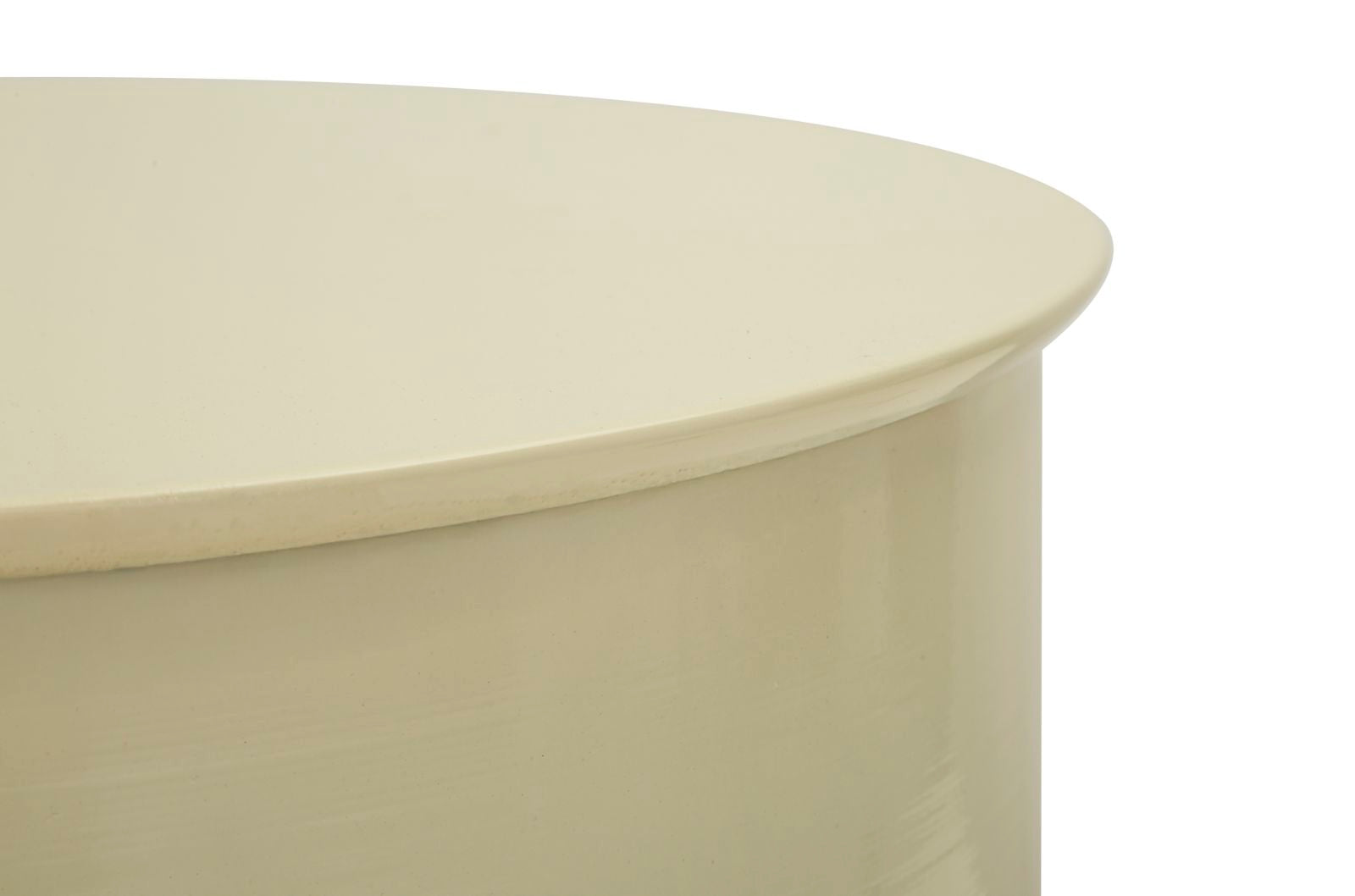 Bijzettafel Oyi End Table Cream Ø 31×46 cm