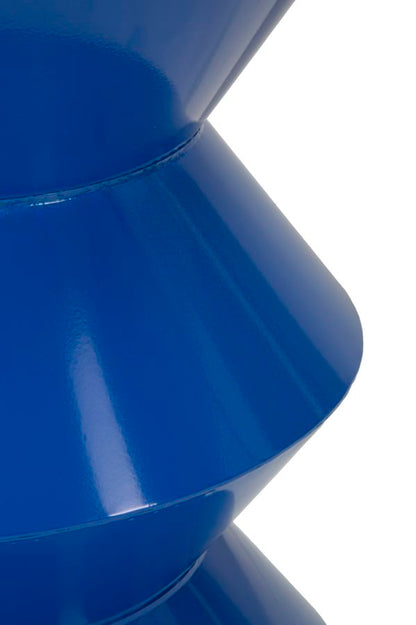 Bijzettafel Zag End Table Blue Ø 37,5×45 cm