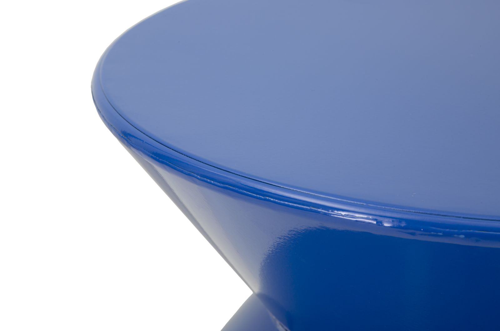 Bijzettafel Zag End Table Blue Ø 37,5×45 cm