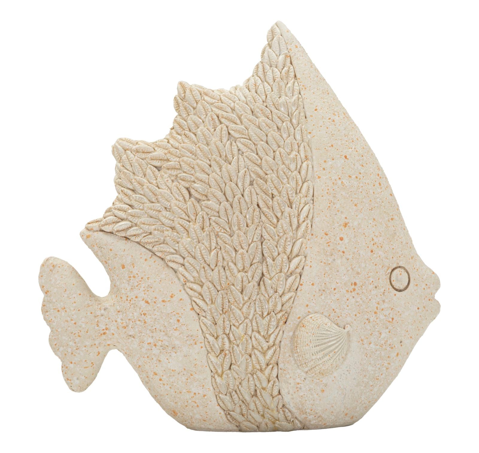 Decoratie Fish Sand 16,7×6,5×16,8 cm