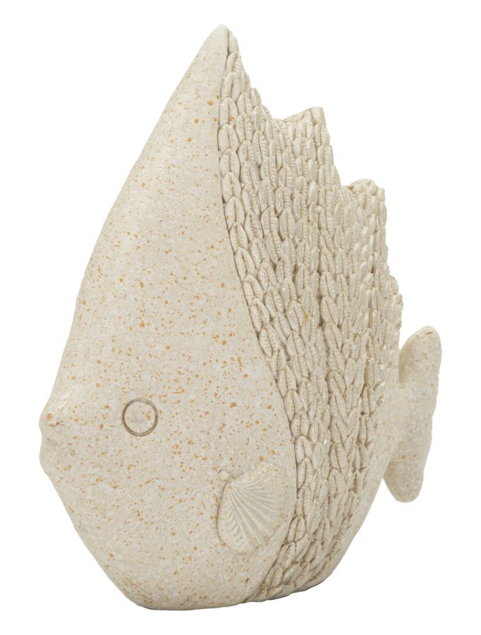 Decoratie Fish Sand 16,7×6,5×16,8 cm
