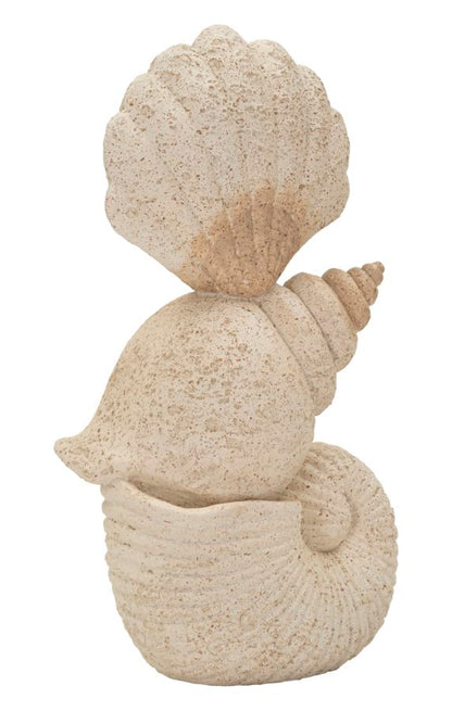 Decoratie Shell Sand 17,2×10×30,2 cm
