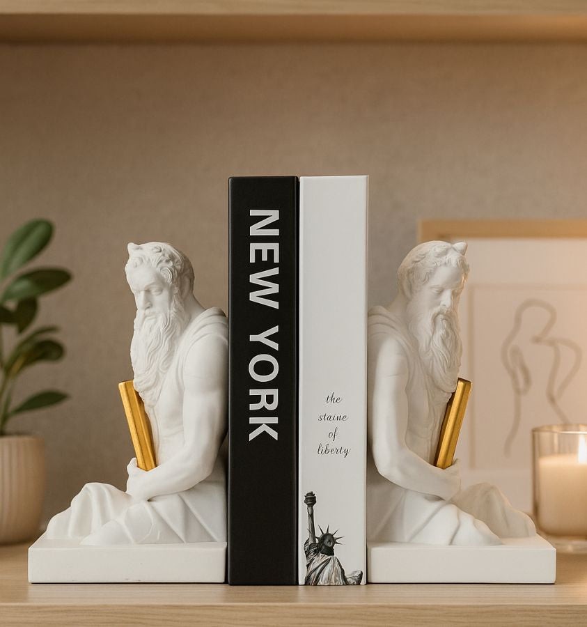 Decoratie Book End Poseidone 25,5×15×22,3 cm