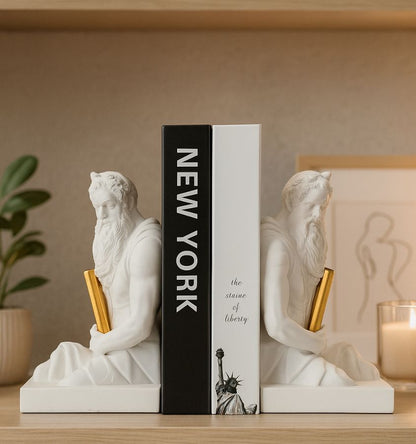 Decoratie Book End Poseidone 25,5×15×22,3 cm