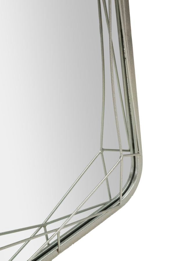 Spiegel Silver 46×2 cm