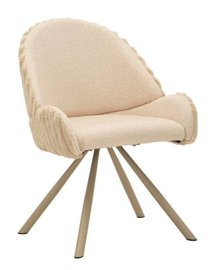 Stoel Sedia Stoccolma -a-crema Set 2 Pz 58×53×85 cm
